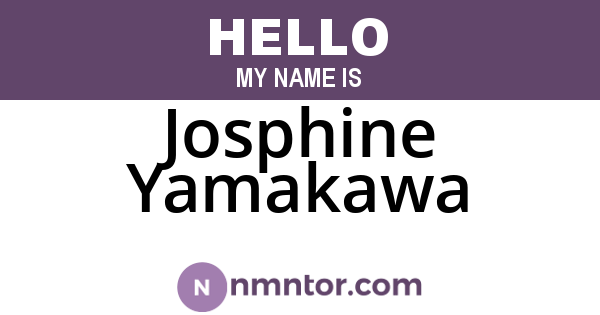 Josphine Yamakawa