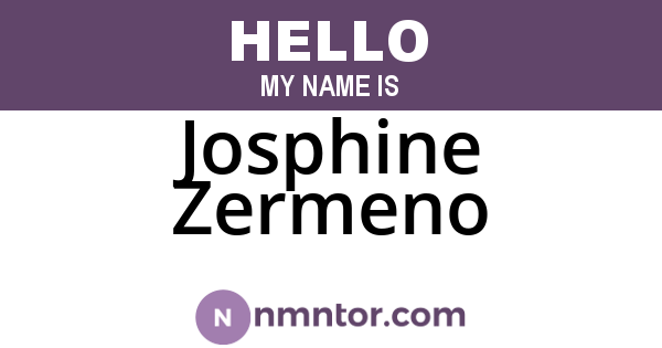 Josphine Zermeno