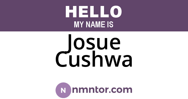 Josue Cushwa