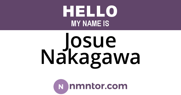 Josue Nakagawa