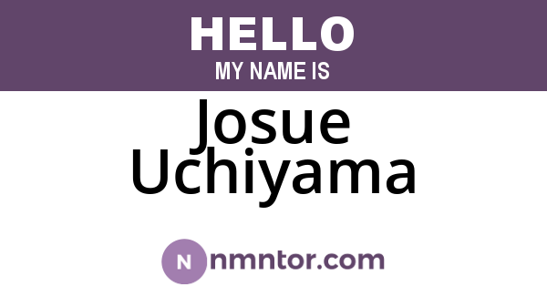 Josue Uchiyama
