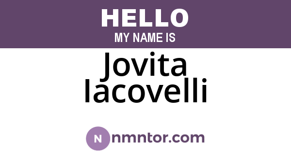 Jovita Iacovelli