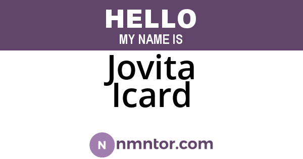 Jovita Icard