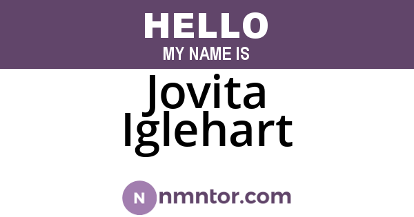 Jovita Iglehart