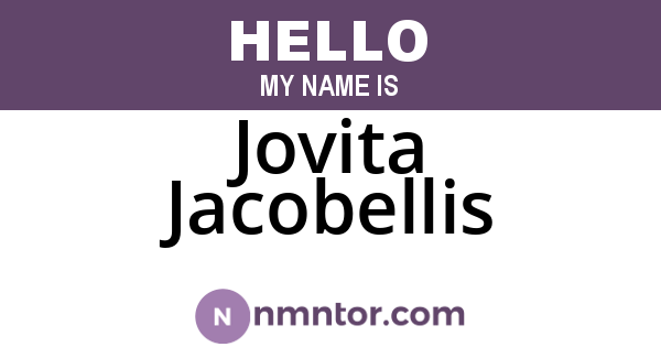 Jovita Jacobellis