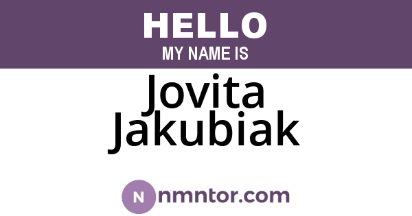Jovita Jakubiak
