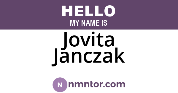 Jovita Janczak