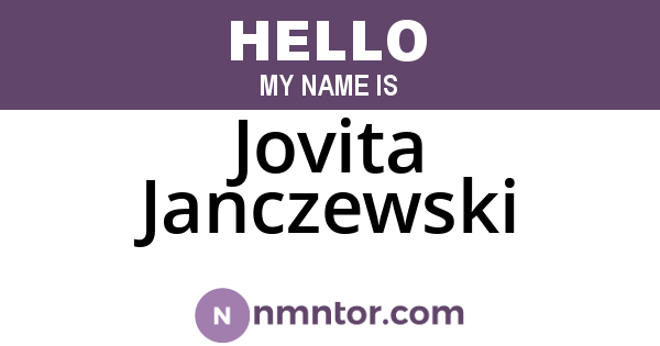 Jovita Janczewski