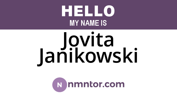 Jovita Janikowski