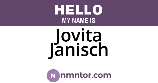 Jovita Janisch