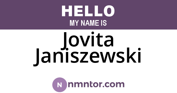 Jovita Janiszewski