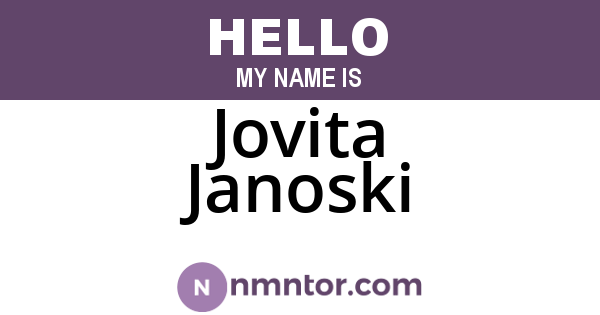 Jovita Janoski