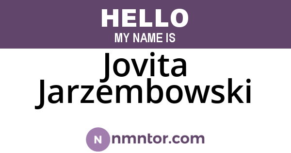 Jovita Jarzembowski