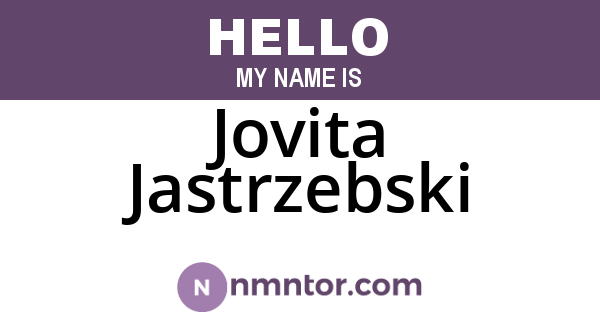 Jovita Jastrzebski