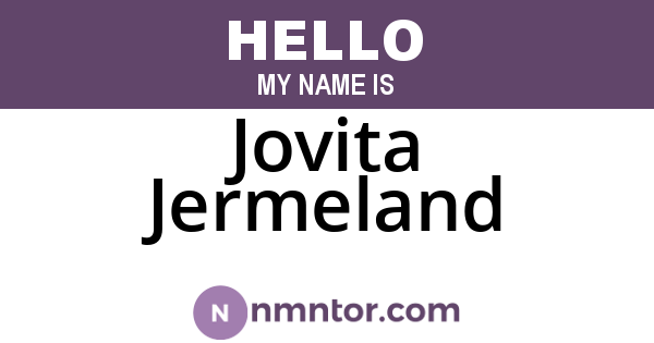 Jovita Jermeland