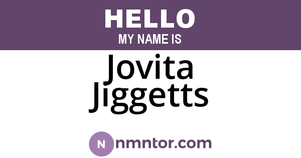 Jovita Jiggetts