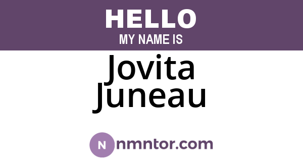 Jovita Juneau