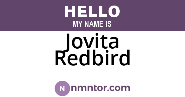 Jovita Redbird