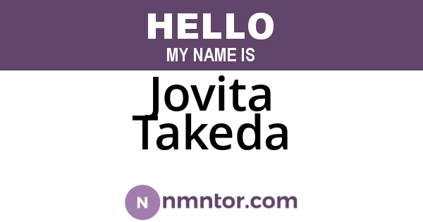 Jovita Takeda