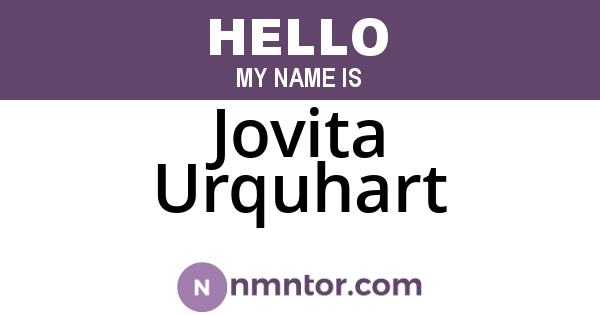 Jovita Urquhart