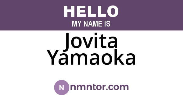 Jovita Yamaoka