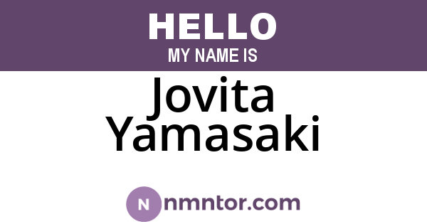 Jovita Yamasaki