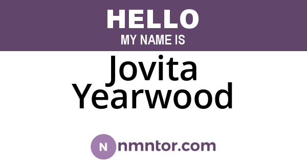 Jovita Yearwood