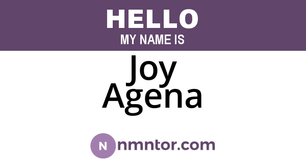 Joy Agena