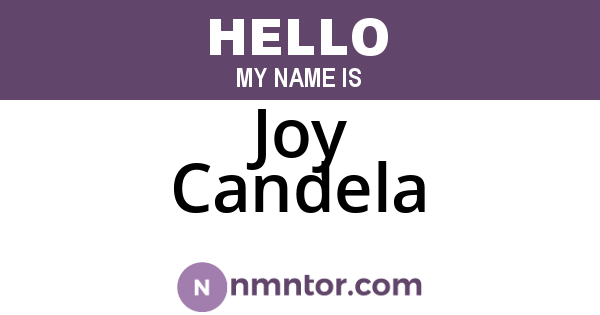 Joy Candela