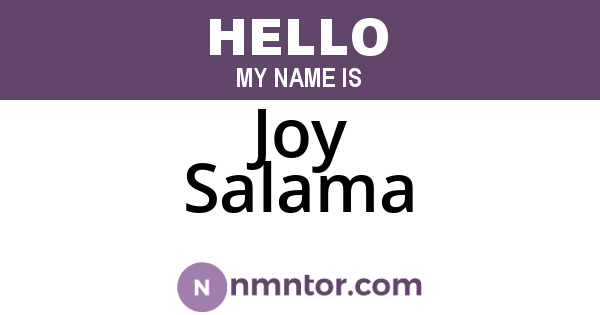 Joy Salama