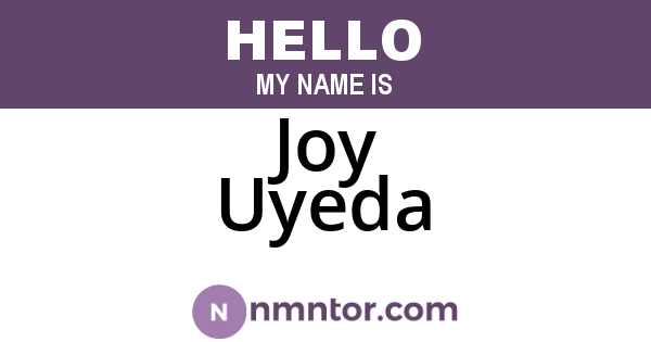 Joy Uyeda