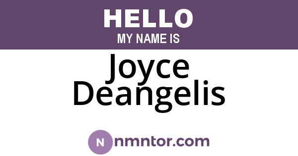 Joyce Deangelis