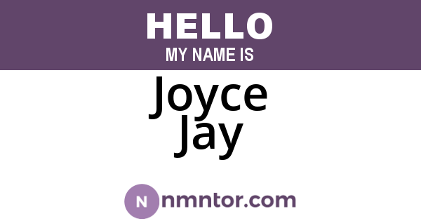 Joyce Jay