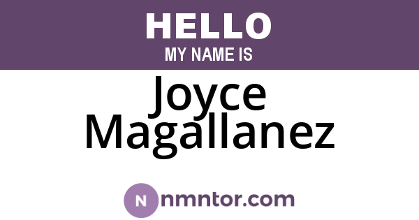 Joyce Magallanez