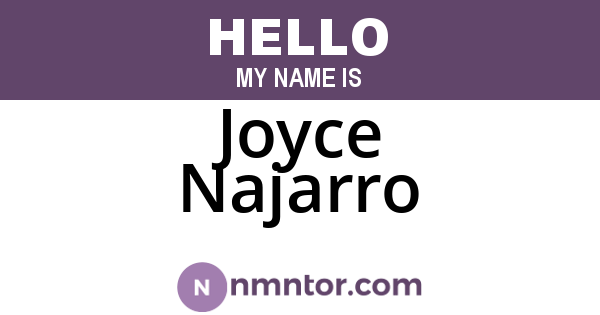 Joyce Najarro