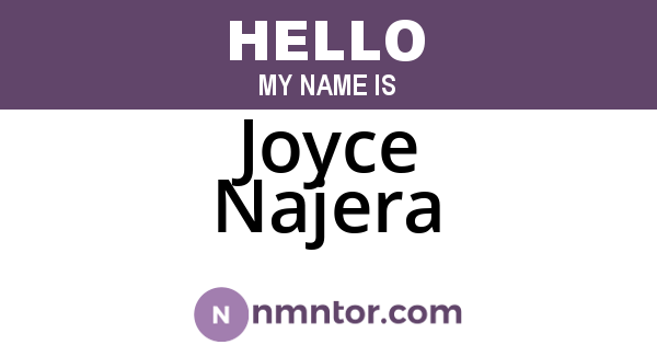 Joyce Najera