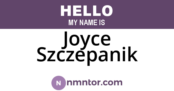 Joyce Szczepanik
