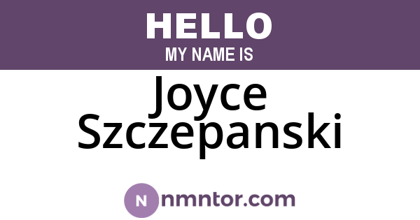 Joyce Szczepanski
