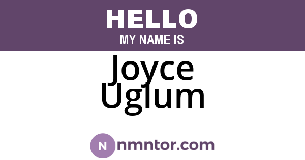 Joyce Uglum