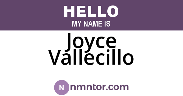 Joyce Vallecillo