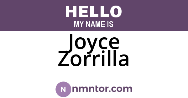 Joyce Zorrilla