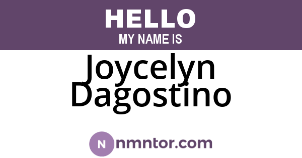 Joycelyn Dagostino