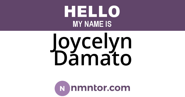 Joycelyn Damato
