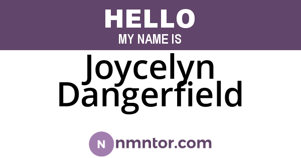 Joycelyn Dangerfield