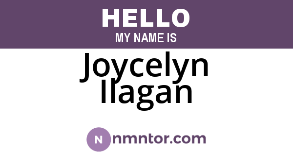 Joycelyn Ilagan