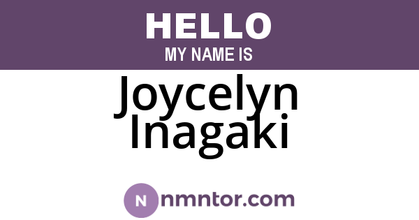 Joycelyn Inagaki