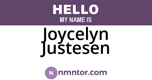 Joycelyn Justesen