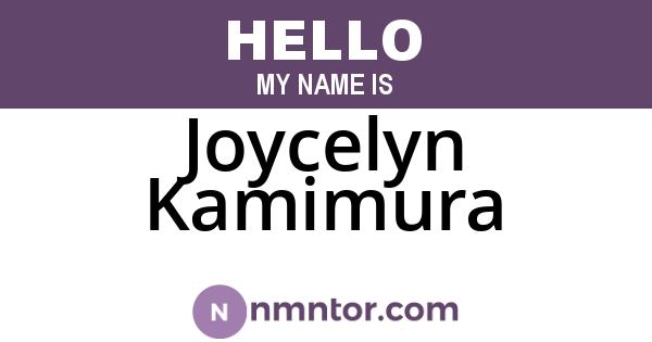 Joycelyn Kamimura