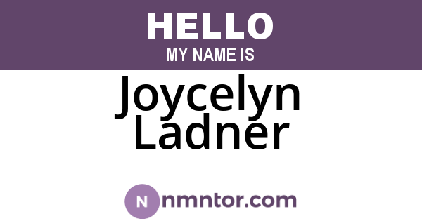 Joycelyn Ladner