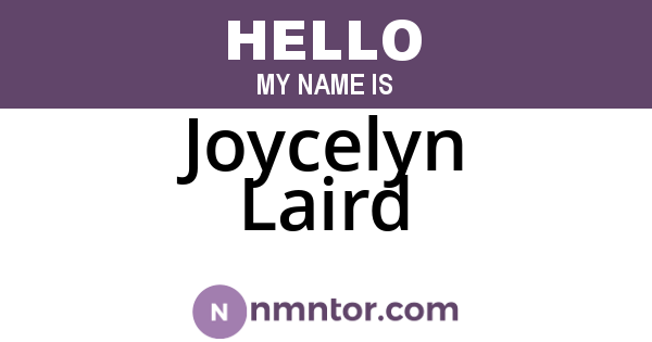 Joycelyn Laird